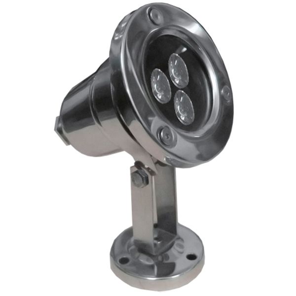 Прожектор для фонтана Aquaviva (3LED 3 Вт 12/24 В) White IP68