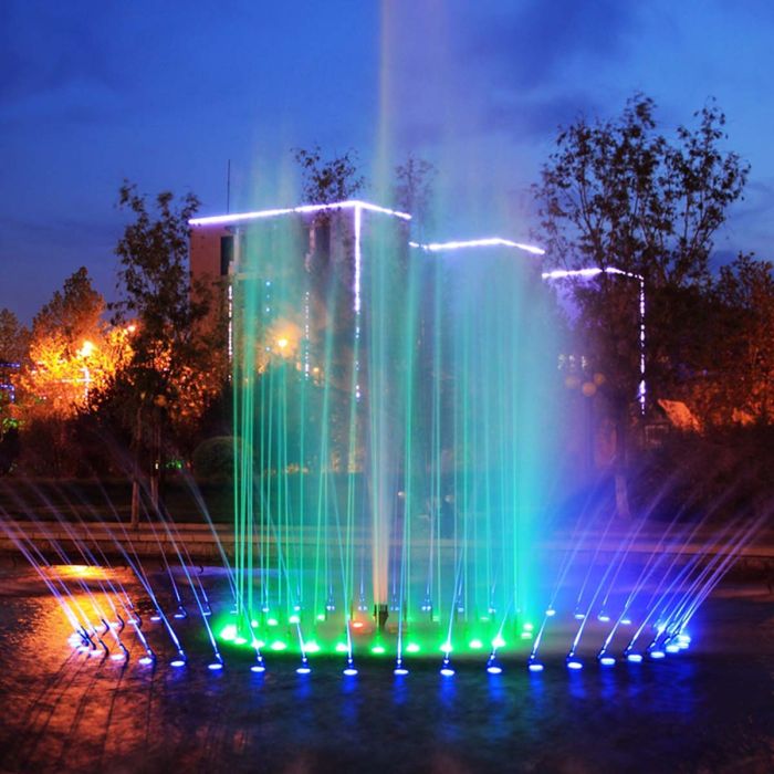 Прожектор для фонтана Aquaviva (3LED 3 Вт 12/24 В) RGB IP68