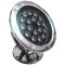 Прожектор для фонтана Aquaviva (18LED 18 Вт 12/24 В) RGB IP68