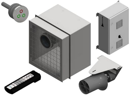 Противоток Hydrostar BGA 275, 80-275 м3/ч, (220 В), Single