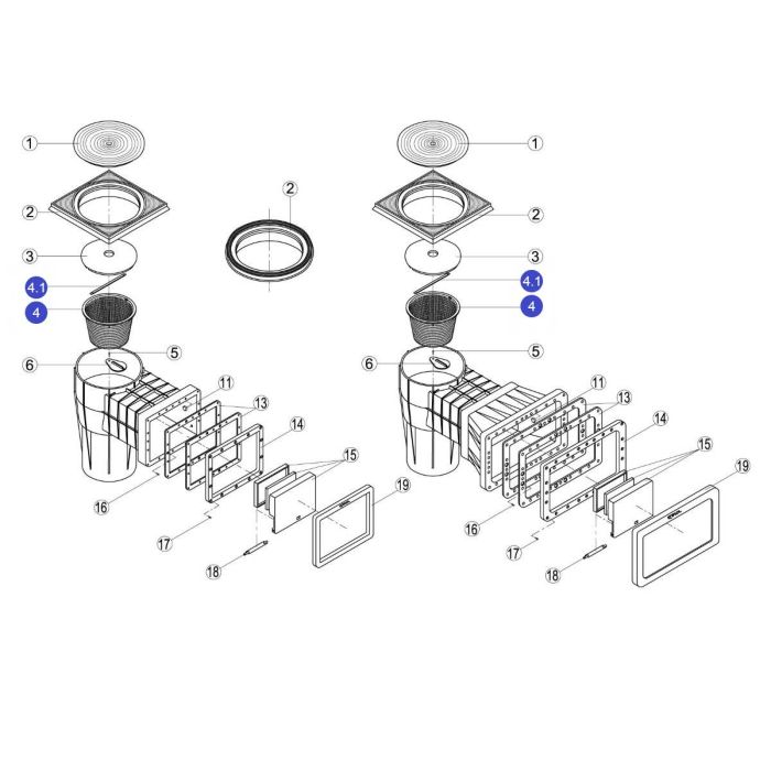 Корзина скиммера Kripsol RSK045.A