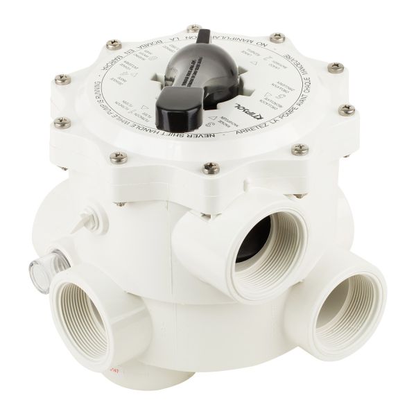 Кран шестиходовой Hayward HCV275E VK6 63.B (2", боковое подключение)