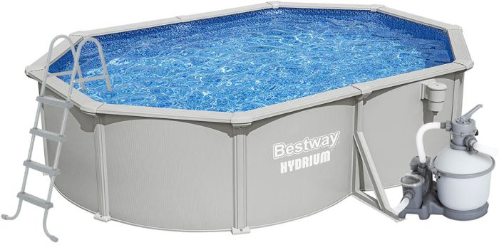 Сборный бассейн Bestway Hydrium 56586 (500x360x122) с песочным фильтром
