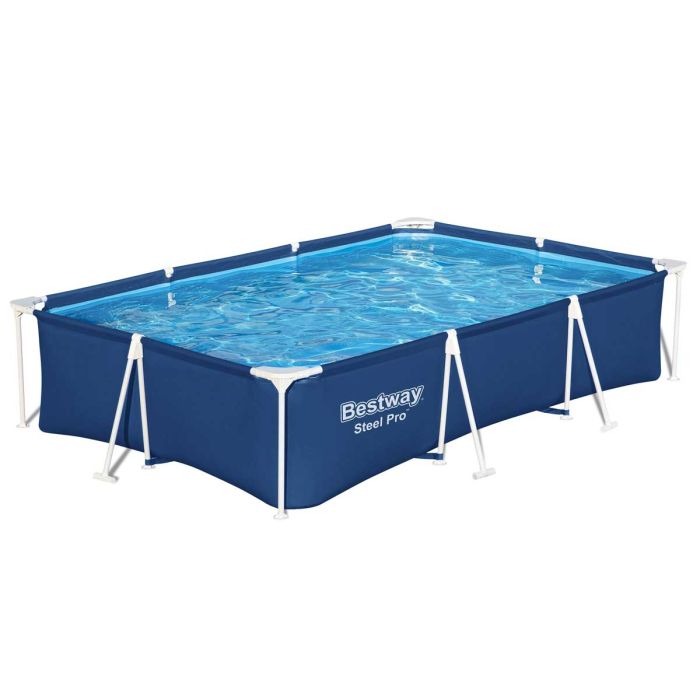 Каркасный бассейн Bestway 56411 (300х201х66 см) с картриджным фильтром