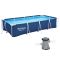Каркасный бассейн Bestway 56424 (400х211х81 см) с картриджным фильтром