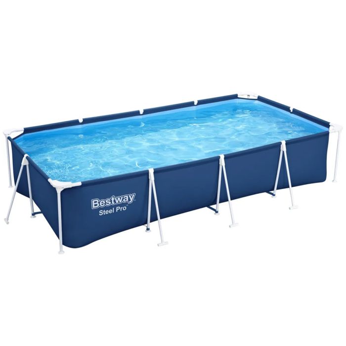 Каркасный бассейн Bestway 56424 (400х211х81 см) с картриджным фильтром