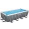 Каркасный бассейн Bestway 56670 (488х244х122 см) с картриджным фильтром, лестницей и тентом