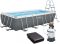 Каркасный бассейн Bestway 56671 (488х244х122 см) с песочным фильтром, лестницей и тентом