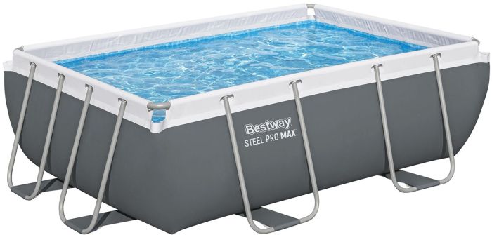 Каркасный бассейн Bestway 56629 (282х196х84 см) с картриджным фильтром