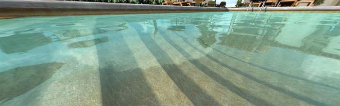 HaogenPlast StoneFlex Jasper Sand ПВХ пленка для бассейна (лайнер) с акриловым лаковым покрытием 1,65 м