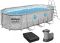 Каркасный бассейн Bestway 56716 (549х274х122 см) с картриджным фильтром, лестницей и тентом