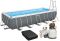 Каркасный бассейн Bestway 5612B (640х274х132 см) с песочным фильтром, лестницей и тентом