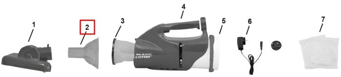 Запасная носовая часть Water Tech для Catfish Li