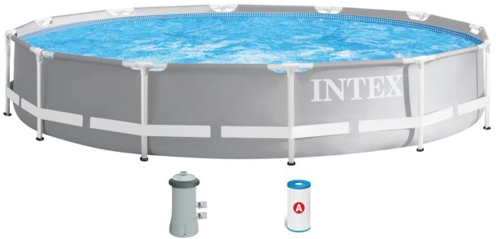 Каркасный бассейн Intex 26712 Premium (366х76 см) с картриджным фильтром
