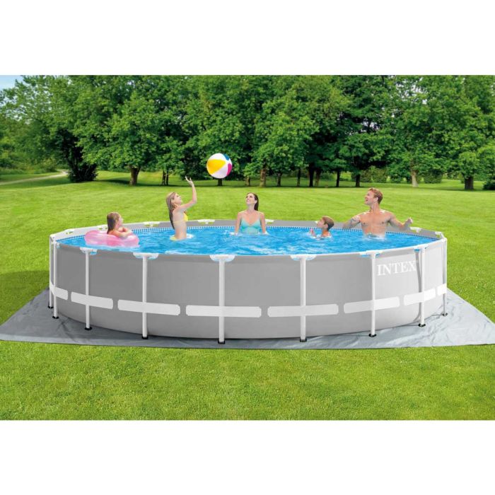Каркасный бассейн Intex 26732 Premium (549х122 см) с картриджным фильтром, лестницей и тентом