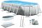 Каркасный бассейн Intex 26796 OVAL (503х274х122 см) с картриджным фильтром, лестницей и тентом