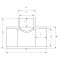 Тройник ПВХ Hidroten 1001583, редукционный, d225x200 мм