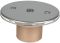 Форсунка донная регулируемая Fitstar 3860021, 1 1/2", (6 м3/ч), d130 мм, под бетон, для соленой воды