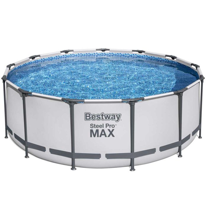 Каркасный бассейн Bestway 5618W (396х122 см) с картриджным фильтром, лестницей и защитным тентом