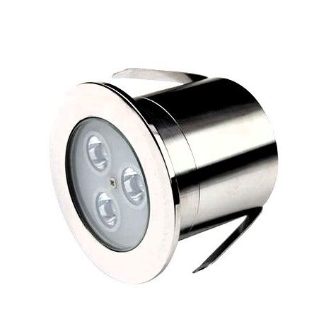 Прожектор светодиодный Aquaviva HJ-RC-SS75, 3LED 6 Вт RGB, с закладной