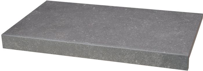 Бортовая Г-образная плитка Aquaviva Stellar Grey, 600x345x50(20) мм