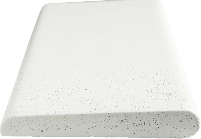 Копинговый камень Aquazone Tuff 320x500x50-25 мм, белый (пористый)