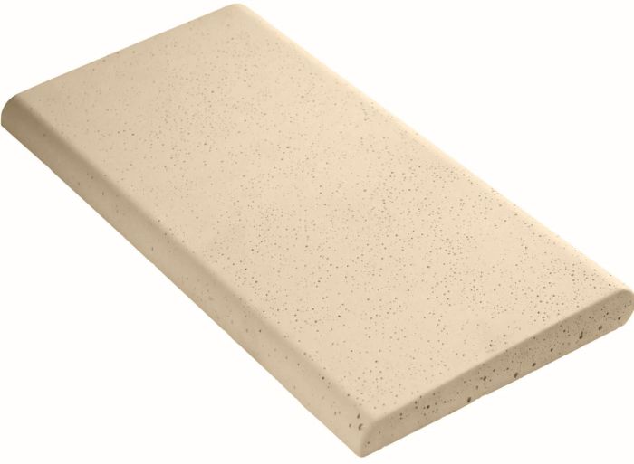 Копинговый камень Aquazone Tuff 320x500x50-25 мм, бежевый (пористый)