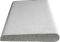 Копинговый камень Aquazone Tuff 250x500x50-25 мм, белый (пористый)