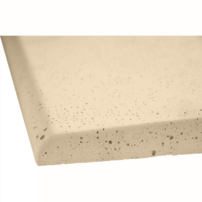 Копинговый камень Aquazone Tuff 250x500x50-25 мм, бежевый (пористый)