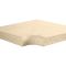 Угловой копинговый камень Aquazone Tuff 320x400x50-25 мм, бежевый (пористый)