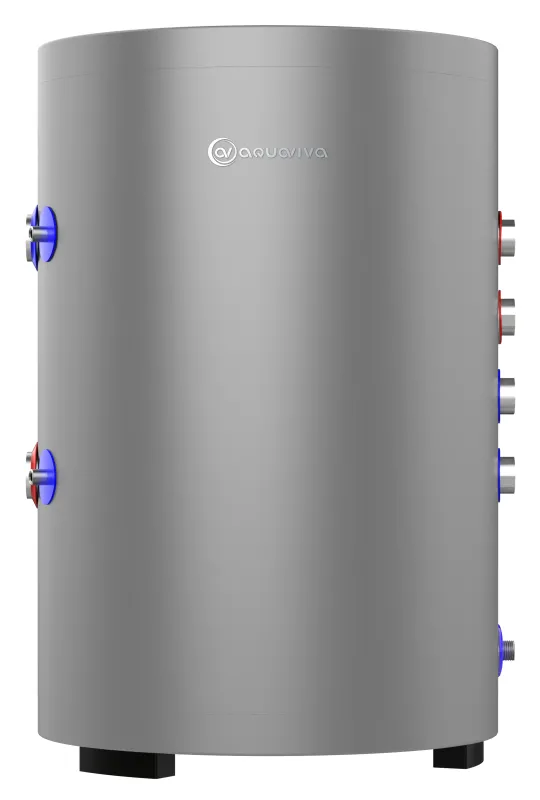 Буферная емкость для тепловых насосов для дома Aquaviva (AISI 304, 60 л, G1 1/4)