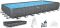 Каркасный бассейн Bestway Grey 561KJ (956х488х132 см) с песочным фильтром, тентом и лестницей