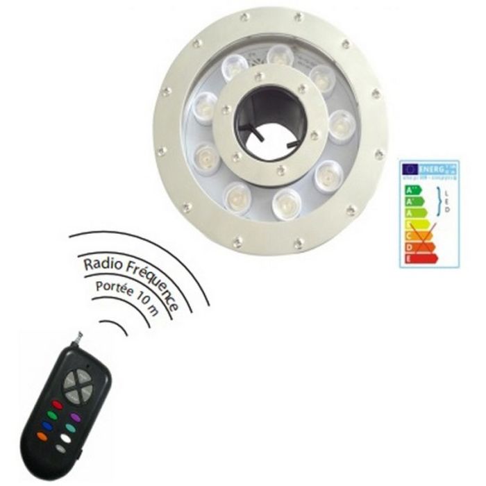Прожектор светодиодный для фонтана Aquaviva 9LED 20 Вт RGB