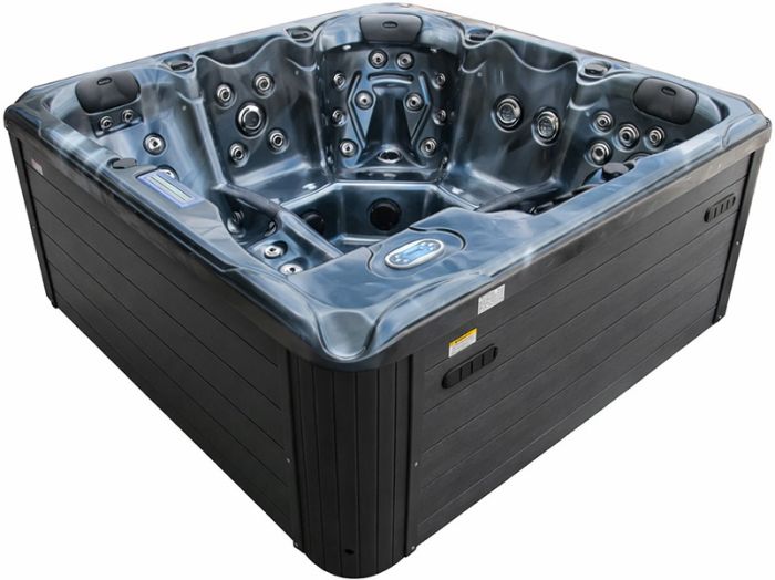 СПА-бассейн Aquajoy Santorini (220х220х95 см), Темный опал