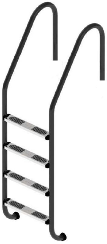 Лестница для бассейна Flexinox Standard Nero (4 ступени) Black, AISI-316L