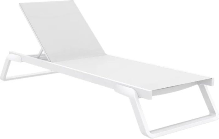 Шезлонг Aquajoy Tropic, белый