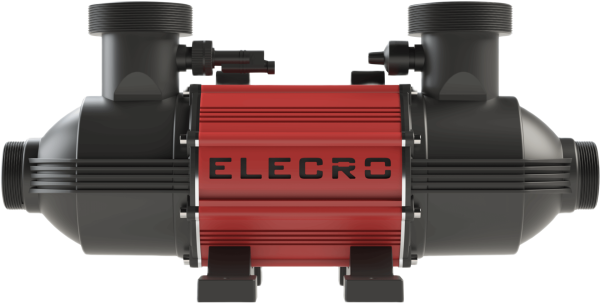 Теплообменник трубчатый Elecro G2C 170 кВт, титан и сталь AISI-316L