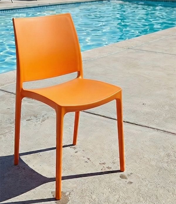 Стул Aquajoy Emmy (540x810 мм), светло-оранжевый
