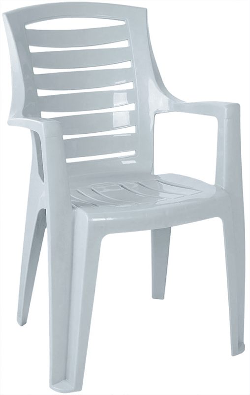 Стул Aquajoy Rex (550x640x875 мм), белый