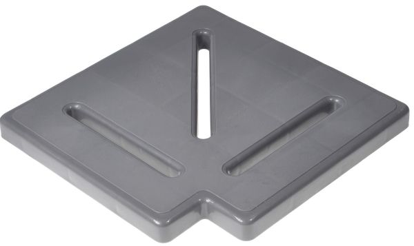 Угловой элемент Aquajoy KP HKE27-G для переливной решетки 90° 245х25 мм