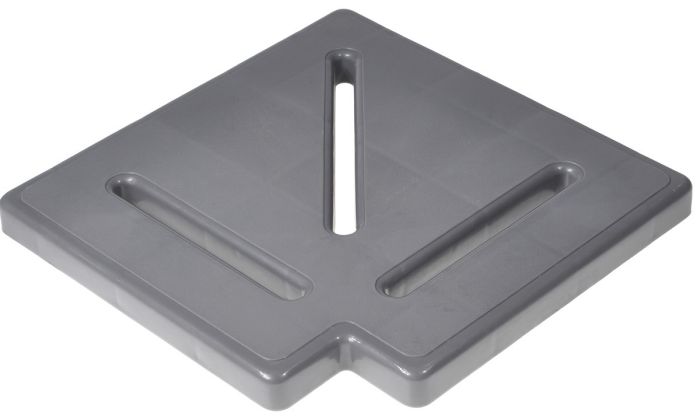 Угловой элемент Aquajoy KP HKE27-G для переливной решетки 90° 245х25 мм