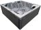 СПА-бассейн Aquajoy Monaco Odyssey (220х220х90 см), с динамиками и LED-подсветкой