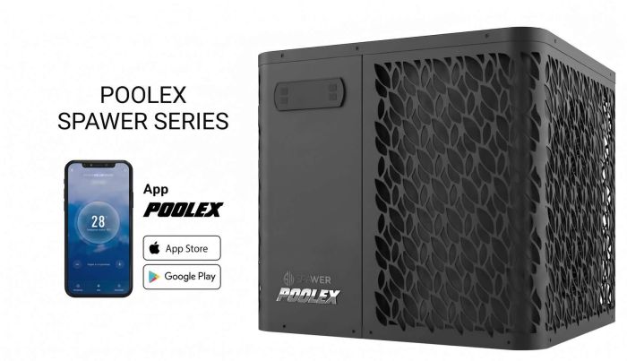 Чиллер для ледяных ванн Poolex Spawer O'Spa PC-OSPA35P с встроенным циркуляционным насосом (3 кВт, WiFi)