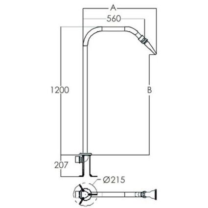 Массажный водопад Emaux EM4404 Jet Spray
