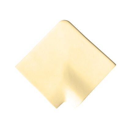 Угловой копинговый камень Aquazone 250x300x50-25 мм, бежевый