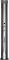 Душ солнечный Aquaviva Hybride Dada Straight алюминиевый с мойкой для ног, антрацит DS-D463NX, 40 л