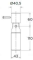 Шарнирный анкер Flexinox AISI 304L (2 шт)