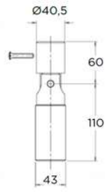 Шарнирный анкер Flexinox AISI 304L (2 шт)