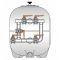 Пятикрановая обвязка Hayward HCB1604UN, 160 мм