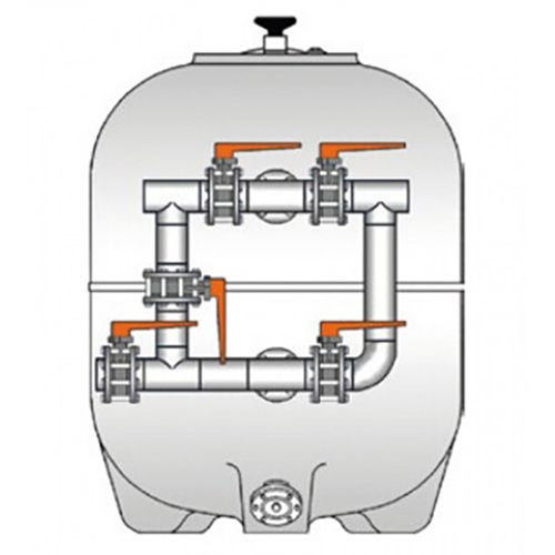 Пятикрановая обвязка Hayward HCB2254UN, 225 мм